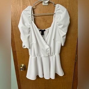 Ashley Stewart peplum top NWT size 18/20